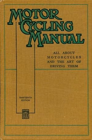 Motor cycling manual - Collectif