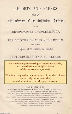 Image du vendeur pour Lincoln Castle: The Constables and The Guard. An original article from Associated Architectural Societies, Reports and Papers, 1930. mis en vente par Cosmo Books