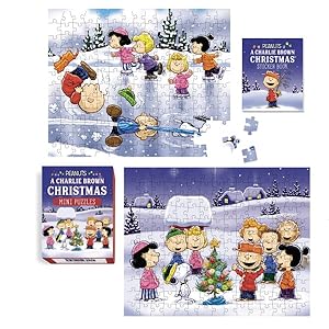 Imagen del vendedor de Peanuts : A Charlie Brown Christmas Mini Puzzles a la venta por GreatBookPrices