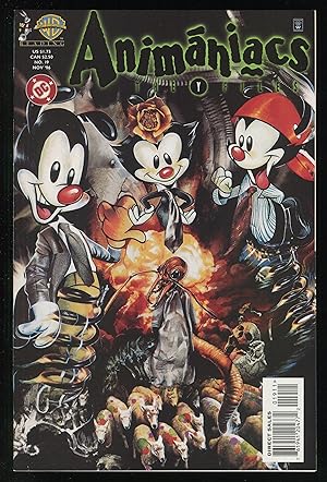 Seller image for Animaniacs 19 Comic X-Files TV Horror Parody story w/ Fox Mulder & Dana Scully for sale by CollectibleEntertainment