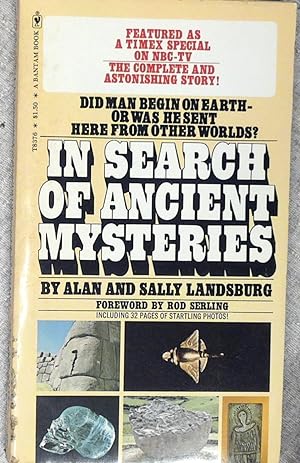 Seller image for In Search of ancient Mysteries - Did Man Begin on Earth, or Was he Sent Here from Other Worlds? for sale by Drew