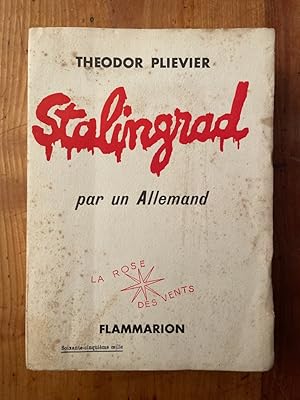 Bild des Verkufers fr Stalingrad par un allemand zum Verkauf von Librairie des Possibles