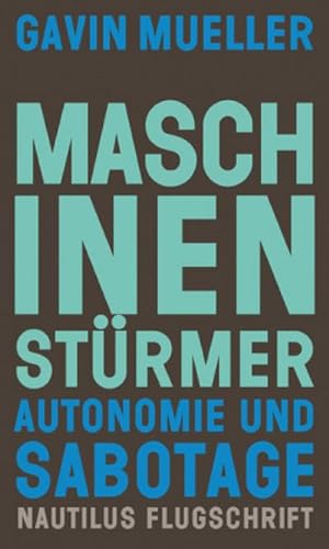 Bild des Verkufers fr Maschinenstrmer zum Verkauf von Rheinberg-Buch Andreas Meier eK