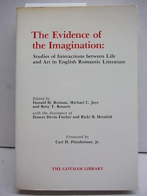 Imagen del vendedor de The Evidence of the Imagination a la venta por Imperial Books and Collectibles