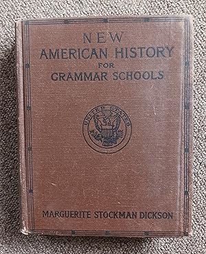 Immagine del venditore per New American History for Grammar Schools in Three Parts, 1920 venduto da BookOrders