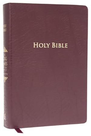 Seller image for Holy Bible : King James Version, Study Bible, Burgundy Bonded Leather for sale by GreatBookPricesUK
