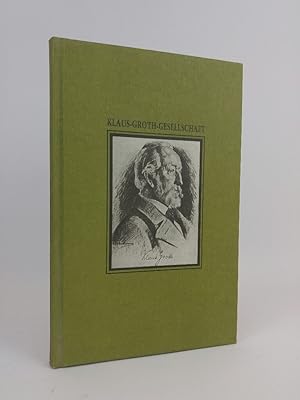 Seller image for Jahresgabe der Klaus-Groth-Gesellschaft Band 50 for sale by ANTIQUARIAT Franke BRUDDENBOOKS