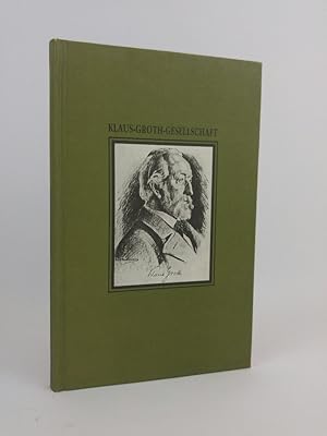 Bild des Verkufers fr Jahresgabe der Klaus-Groth-Gesellschaft Band 44 zum Verkauf von ANTIQUARIAT Franke BRUDDENBOOKS