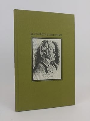 Bild des Verkufers fr Jahresgabe der Klaus-Groth-Gesellschaft Band 43 zum Verkauf von ANTIQUARIAT Franke BRUDDENBOOKS