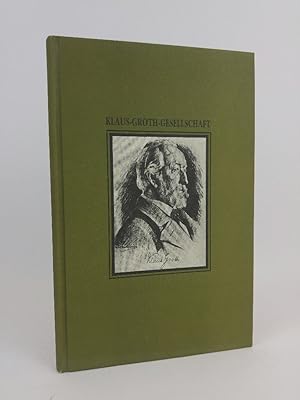 Bild des Verkufers fr Jahresgabe der Klaus-Groth-Gesellschaft Band 40 zum Verkauf von ANTIQUARIAT Franke BRUDDENBOOKS