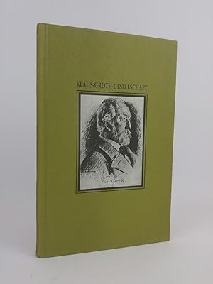 Bild des Verkufers fr Jahresgabe der Klaus-Groth-Gesellschaft Band 34 zum Verkauf von ANTIQUARIAT Franke BRUDDENBOOKS