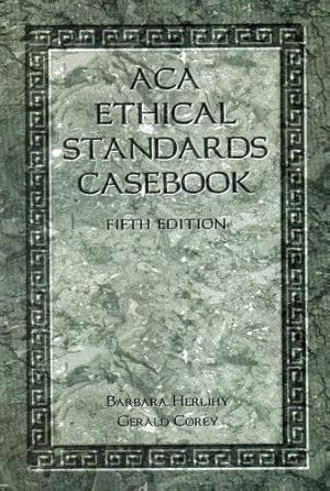 Image du vendeur pour Aca Ethical Standards Casebook mis en vente par Reliant Bookstore