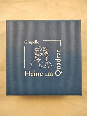 Heine im Quadrat. 72 chronogolische Zitate auf Quadrat gedruckt.