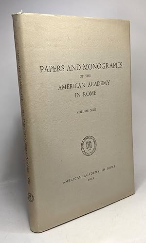 Seller image for Religion and philosophy in the histories of Tacitus -- Papers and monographs of teh american academy in Rome - VOLUME XXII for sale by crealivres