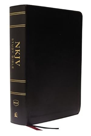 Immagine del venditore per NKJV Study Bible : New King James Version, Black Leathersoft: Full-Color Edition, Comfort Print: The Complete Resource for Studying God?s Word venduto da GreatBookPrices