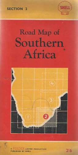 Road Map of Southern Africa