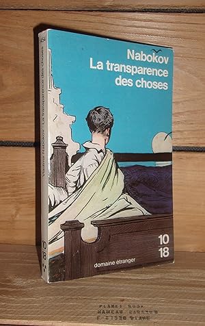 Bild des Verkufers fr LA TRANSPARENCE DES CHOSES - (transparent things) zum Verkauf von Planet's books