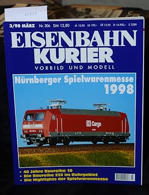 Eisenbahnkurier Vorbild und Modell - Nürnberger Spielwarenmesse 1998 - 40 Jahre Baureihe 10 - Die...