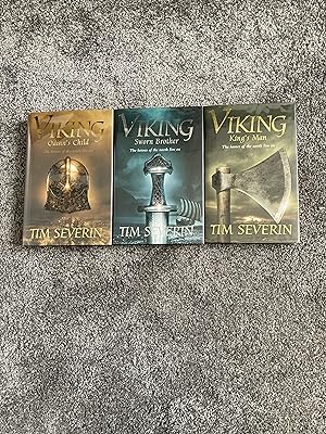 Seller image for THE VIKING TRILOGY ODINN'S CHILD; SWORN BROTHER; KING'S MAN: 3 x SIGNED UK FIRST EDITION HARDCOVER SET for sale by Books for Collectors