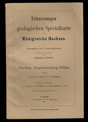 Erläuterungen zur geologischen Specialkarte des Königreichs Sachsen - Augustusburg-Flöha