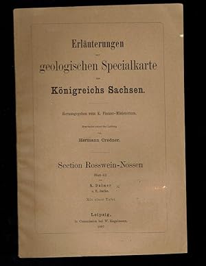 Erläuterungen zur geologischen Specialkarte des Königreichs Sachsen - Rosswein-Nossen