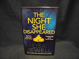 The Night She Disappeared * A SIGNED copy *