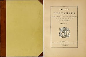 Suite d'estampes pour servir à l'histoire des moeurs et du costume des François dans le dixhuitiè...