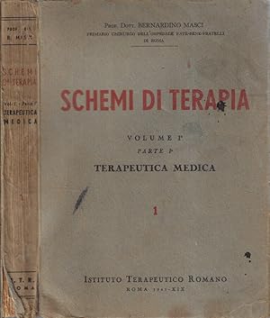 Imagen del vendedor de Schemi di terapia Vol. I parte I Terapeutica medica a la venta por Biblioteca di Babele