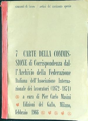 Imagen del vendedor de Strumenti di lavoro / Archivi del movimento operaio 7 a la venta por Miliardi di Parole