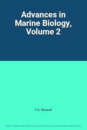 Seller image for Advances in Marine Biology, Volume 2 for sale by Ammareal