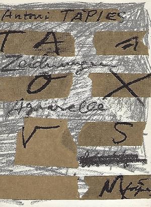 Bild des Verkufers fr Handzeichnungen, Aquarelle, Gouachen, Collagen. 1944 - 1976. zum Verkauf von Antiquariat Lcke, Einzelunternehmung
