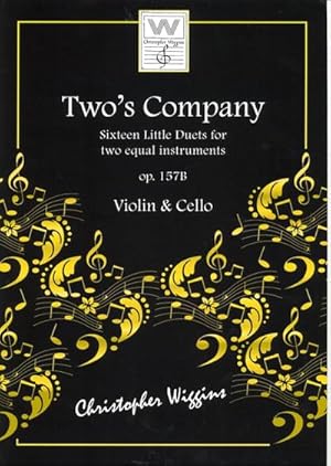 Bild des Verkufers fr Two's Company op.157bfor violin and cello : score zum Verkauf von AHA-BUCH GmbH