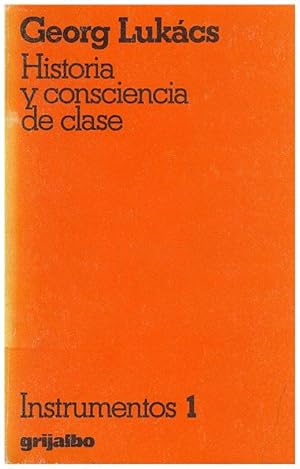 Imagen del vendedor de Historia Y Consciencia De Clase (Spanish Edition) a la venta por Von Kickblanc