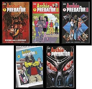 Seller image for Archie vs Predator II Comic Set 1-2-3-4 Lot Predators Riverdale Betty Veronica for sale by CollectibleEntertainment