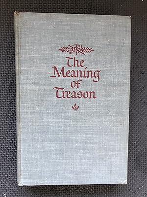The Meaning of Treason