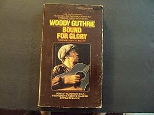 Bild des Verkufers fr Bound For Glory pb Woody Guthrie 8/70 1st Signet Print zum Verkauf von Joseph M Zunno