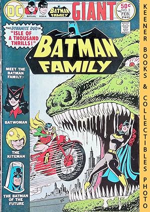 Bild des Verkufers fr Batman Family Vol. 2 No. 3 (#3), Jan.-Feb. 1976 DC Comics zum Verkauf von Keener Books (Member IOBA)