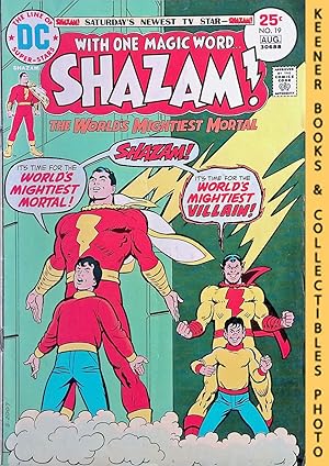 Image du vendeur pour With One Magic Word.Shazam! Vol. 3 No. 19 (#19), July-Aug., 1975 DC Comics mis en vente par Keener Books (Member IOBA)