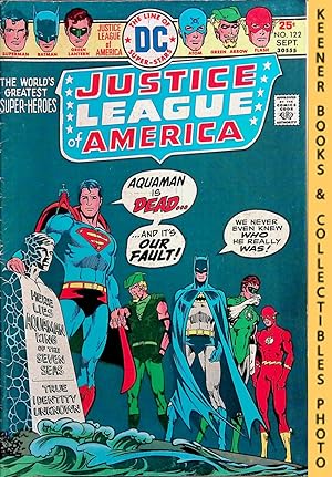 Imagen del vendedor de Justice League Of America Vol. 16 No. 122 (#122), September, 1975 DC Comics a la venta por Keener Books (Member IOBA)