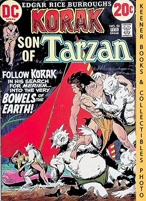 Image du vendeur pour Korak Son Of Tarzan Vol. 10 No. 50 (#50), Jan.-Feb. 1973 DC Comics mis en vente par Keener Books (Member IOBA)