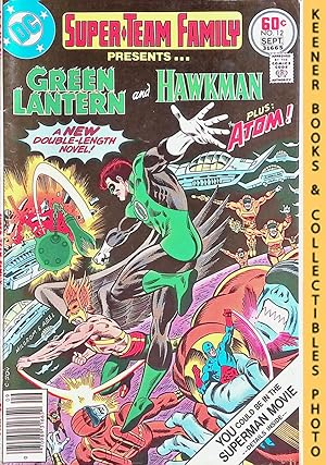 Imagen del vendedor de Super-Team Family Presents Green Lantern and Hawkman, Vol. 3 No. 12 (#12), Aug.-Sept. 1977 DC Comics a la venta por Keener Books (Member IOBA)