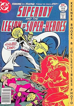 Bild des Verkufers fr Superboy Starring The Legion Of Super-Heroes Vol. 29 No. 224 (#224), February, 1977 DC Comics zum Verkauf von Keener Books (Member IOBA)