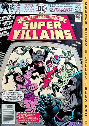 The Secret Society Of.Super Villains Vol. 1 No. 3 (#3), Sept.-Oct. 1976 DC Comics