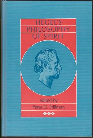 Bild des Verkufers fr HEGEL'S PHILOSOPHY OF SPIRIT zum Verkauf von Easton's Books, Inc.
