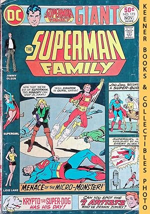 Image du vendeur pour Superman Family Vol. 22 No. 173 (#173), Oct-Nov. 1975 DC Comics mis en vente par Keener Books (Member IOBA)