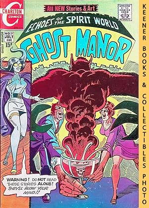 Immagine del venditore per Echoes Of The Spirit World, Ghost Manor Vol. 3 No. 19 (#19), July 1971 Charlton Comics venduto da Keener Books (Member IOBA)