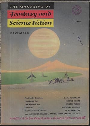 Image du vendeur pour The Magazine of FANTASY AND SCIENCE FICTION (F&SF): December, Dec. 1952 mis en vente par Books from the Crypt