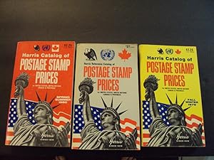 3 PBs Harris Catalog Of Postage Stamp Prices 1979-1980
