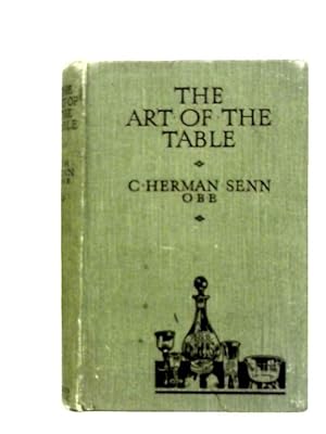 Imagen del vendedor de The Art of the Table a la venta por World of Rare Books