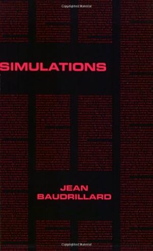 Imagen del vendedor de Simulations (Foreign Agents Series) by Baudrillard, Jean [Paperback ] a la venta por booksXpress